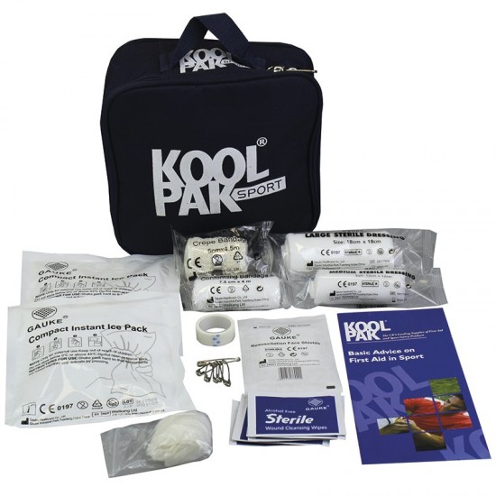 Koolpak huoltolaukku täytetty